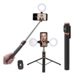 Plokama LIVE-K9 Pro 1700mm Ultra Long Selfie Stick with Tripod Stand & Ring Light – Adjustable, Portable for Mobile Vlogging & Live Streaming - Image 2