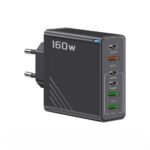 160W Super Fast Multi-Port GaN Charger with 6-in-1 Power Delivery & Type-C Cable - Image 2