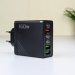 160W Super Fast Multi-Port GaN Charger with 6-in-1 Power Delivery & Type-C Cable - Image 3