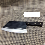 Premium Black Hammered Finish Kitchen Cleaver (Knife) - Image 2