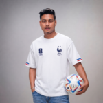 Premium France Fan Edition Drop Shoulder White Color - Image 3