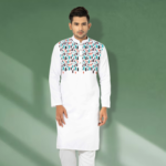 Stylish Printed Semi Logn Panjabi  Size:  38, 40, 42, 44, 46  Fabrics: Cotton  Measurement: 38=Chest-40, Length-39 40=Chest-42, Length-41 42=Chest-44, Length-43 44=Chest-46, Length-45 46=Chest-46, Length-47