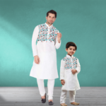 *👨‍👦 Father & Son Matching Panjabi Set: বাবা ও ছেলের একরকম পাঞ্জাবির স্টাইল!👨‍👦*  আমাদের *Father & Son Matching Panjabi Set* এর সাথে বাবা ও ছেলে একসাথে স্টাইলিশ হয়ে উঠুন! পিতা সাথে মিলিয়ে পুত্রের একত্রে পরার জন্য একটি পারফেক্ট সেট।  *👉 এটির বৈশিষ্ট্যসমূহ:-*  - *স্টাইলিশ ডিজাইন:* আধুনিক প্রিন্টের সঙ্গে সেমি-লং পাঞ্জাবি, যা আপনাদের দিনগুলোকে আরো বিশেষ করে তুলবে।  - *উচ্চ মানের কাপড়:* কটন ফ্যাব্রিক, যা আরামদায়ক এবং গরমে ঠাণ্ডা রাখে।  - *পিতার ও সন্তানের জন্য সাইজের বৈচিত্র্য:* পিতার জন্য সাইজের বিভিন্ন অপশন (38 থেকে 46 পর্যন্ত) এবং সন্তানের জন্য পাঞ্জাবীর সাইজ কাস্টমাইজ করে নিতে পারেন!  *📏 সাইজ চাট:*  - 38: Chest-40, Length-39  - 40: Chest-42, Length-41  - 42: Chest-44, Length-43  - 44: Chest-46, Length-45  - 46: Chest-46, Length-47  *👉 পিতা ও পুত্র একসাথে স্টাইলিশ হওয়ার এই সুযোগটি মিস না করতে, আজই অর্ডার করুন!*  #FatherAndSon    #MatchingPanjabi    #FamilyStyle    #CottonPanjabi    #StylishWear  *(Note: বাচ্চাদের পাঞ্জাবীর সাইজ অর্ডার কনফার্ম করার সময় অবশ্যই জানাবেন।Stylish Printed Semi Logn Panjabi  Size:  38, 40, 42, 44, 46  Fabrics: Cotton  Measurement: 38=Chest-40, Length-39 40=Chest-42, Length-41 42=Chest-44, Length-43 44=Chest-46, Length-45 46=Chest-46, Length-47 বাচ্চাদের পাঞ্জাবীর সাইজ অর্ডার কনফার্ম করার সময় জানাবেন।  Size:  20, 22, 24, 26, 28, 30, 32, 36  36= chest -38,Length 34  34=chest -36 ,Length 32  32=chest -34,Length 30  28=chest 30,Length 32  26= chest -28,Length 30  24=chest -26 ,Length 28  22=chest -24,Length 26  20=chest 22 ,Length 24