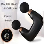 ⚲ Hover to zoom        Double Headed Fascia Massage Gun (MGE-016) - Image 7