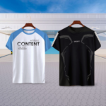 2 pieceCombo Half Sleeve Mesh T-shirt For Men - Image 3