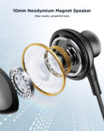 JR-EC07 TYPE-C Series Half In-Ear Wired Earphones - Image 5