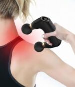 ⚲ Hover to zoom        Double Headed Fascia Massage Gun (MGE-016) - Image 3