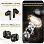 Awei T56 ANC Earbuds with LED Touch Display - Image 3
