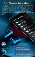 M19 Earphone Bluetooth Wireless Headphones with Microphone Low Latency. - Image 6