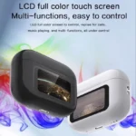 ANC Earbuds Touch Screen Display ( Black ) - Image 4