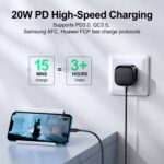 Joyroom L-P210 PD 20W Type-C Fast Charger 3 Pin Plug - Image 5