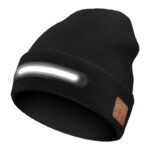 M1-BTD3 Rechargeable LED Light Beanie Hat Night Running Bluetooth-Compatible Music Headset Cap - Image 2