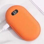 2-in-1 Rechargeable Hand Warmer & Portable Power Bank with Digital Display | Electric Pocket Hand Heater & Mobile Emergency Charger for Winter - Image 3