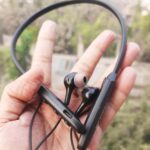 Recrsi RE-NY034 Wireless Bluetooth 5.1 Neckband with TF Card Support | 500mAh Battery, 60 Hours Playtime, Type-C Charging & Deep Bass Earphones - Image 2