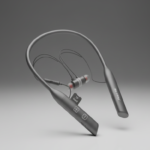 RECRSI RE-NY028 Wireless Bluetooth 5.1 Neckband Earphone - Black | 400mAh Battery, Up to 32 Hours Playtime & Fast USB Charging - Image 5