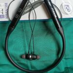 RECRSI RE-NY028 Wireless Bluetooth 5.1 Neckband Earphone - Black | 400mAh Battery, Up to 32 Hours Playtime & Fast USB Charging - Image 2
