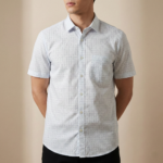 Premium Formal Half Sleeve Printed Shirt - Image 3