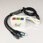 6-in-1 Charging Solution: 6U Multi-Port Charger with 3-in-1 Fast Cable - Image 2