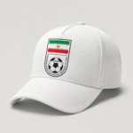 Premium Iran Fan Edition Drop Shoulder White Color with Cap - Image 3
