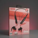 Recrsi RE-NY025 Wireless Bluetooth Neckband Headphones | Waterproof Sports Earphones with Mic, EQ & Long Battery Life - Image 4
