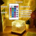 16 Colors Plug-In USB Galaxy Night Light Ocean Wave with Remote Control - Image 3