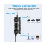 BOYA BY-M1 Pro II Universal Lavalier Microphone- No Need Batteries - Image 3