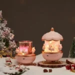 Bunny Carousel Night Light Projector – Rotating LED Star Projection Lamp for Kids Room & Magical Nursery Decor Rotatable Rabbit Night Lamp - Image 3