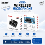 Jmary MW-19 Noise Cancellation Dual Wireless Microphone