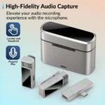Jmary MW-15 | 2.4G Wireless Microphone For Mobile TYPE-C | Dual Microphone - Image 2