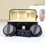 Premium Magnetic Wireless Lavalier Microphone with Noise Cancellation & Charging Case - Image 2