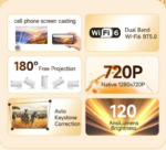 HY300 Android Projector - Image 2