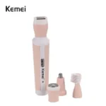 Kemei KM-3024 4 in 1 Rechargeable Trimmer For Women - Image 3