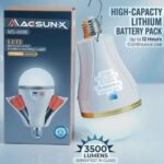 MAGSUN-X LED rechargeable energy-saving lamp AC/DC
