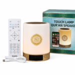 SQ-112 Smart Touch Lamp Quran Speaker – Touch Control LED Night Light with Full Quran Recitation, Azan Time, Bluetooth, Remote & Mobile App Control - Image 5