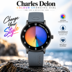 ⌚💙 *Charles Delon Colour Changing Waterproof Watch — Him & Her!* ✨ - Image 3