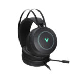 Rapoo VH160 Virtual 7.1 RGB Gaming Headset (Black) – Wired Over-Ear Headphone with Immersive Surround Sound, Noise Isolation, Comfortable Padding & Plug-and-Play Setup - Image 3