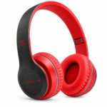 P47 Wireless Bluetooth Stereo Headphone – 40mm Driver Units, Dual Wired & Wireless Modes, Built-in FM Radio, TF Card Slot, 6H Playtime & Universal Compatibility for Gaming & Sports - Image 2