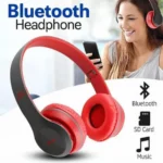 P47 Wireless Bluetooth Stereo Headphone – 40mm Driver Units, Dual Wired & Wireless Modes, Built-in FM Radio, TF Card Slot, 6H Playtime & Universal Compatibility for Gaming & Sports - Image 7